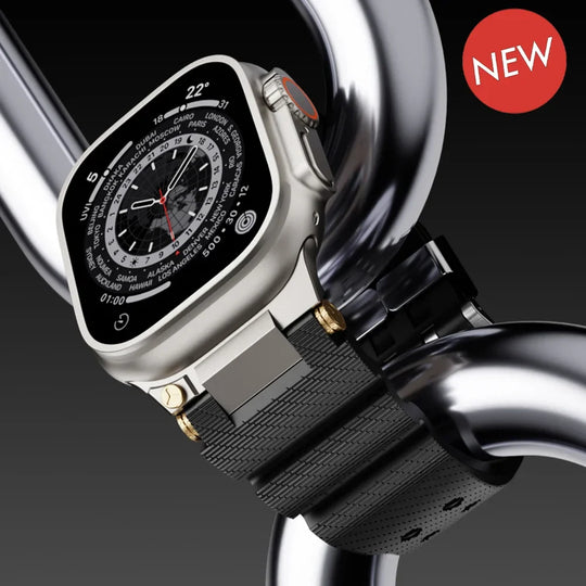 Apple Watch Silicone Sports Strap - Waterproof Rubber Band