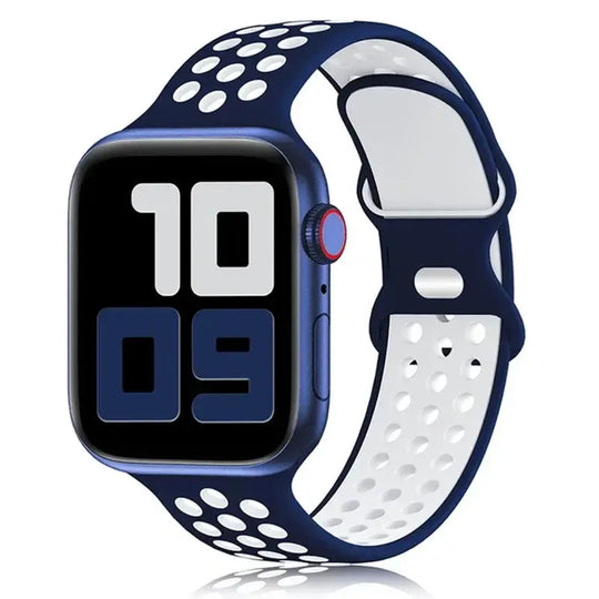 Apple Watch Silicone Band - Soft Breathable Design