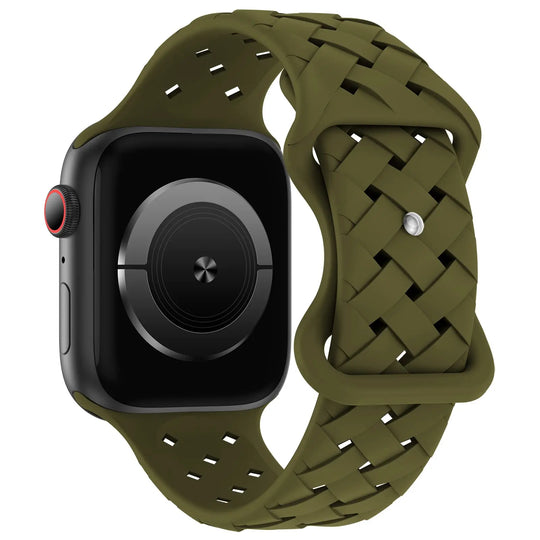 Apple Watch Silicone Strap - Sporty, Breathable, Durable