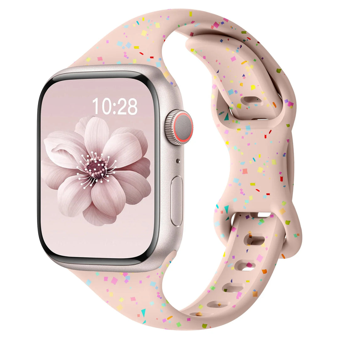 Apple Watch Silicone Band - Soft Flexible Design - Colorful