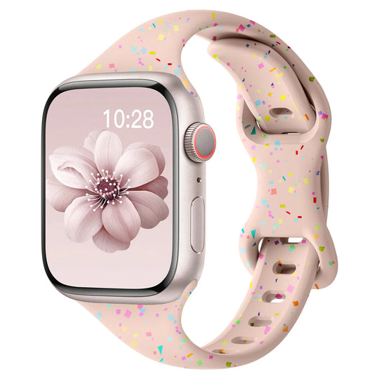 Apple Watch Silicone Band - Soft Flexible Design - Colorful