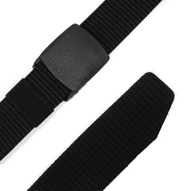 StealthStrap Airport-Ready Tactical Nylon Belt – Ultra-Light, Metal-Free, Adjustable Outdoor Waist Belt for Men & Women (1.5" Wide)