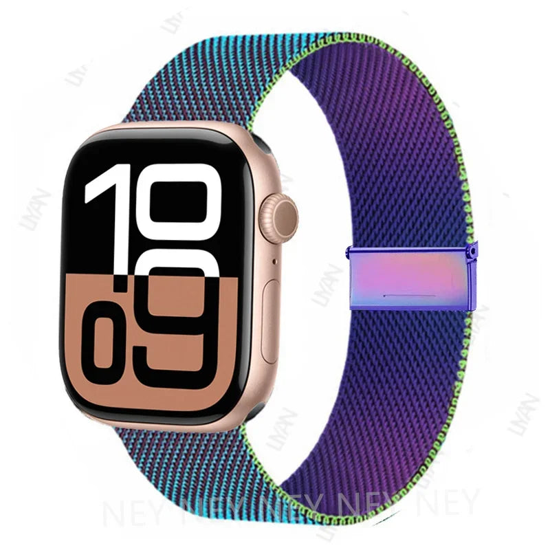 Apple Watch Milanese Loop Band - Premium Stainless Steel, Sleek