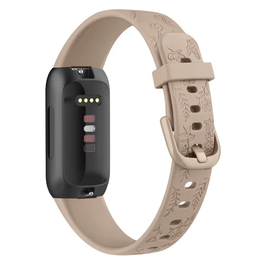 Fitbit Inspire 3 Silicone Band with Designs – Stylish Patterned Strap