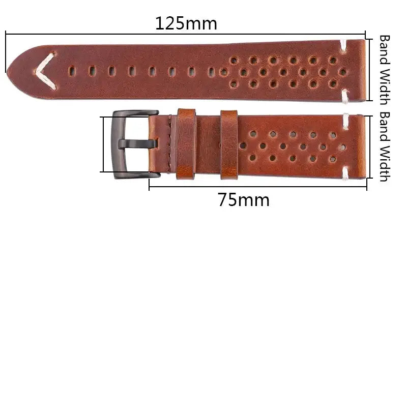 Huawei Leather Band - Breathable, Stylish, Minimalist Design