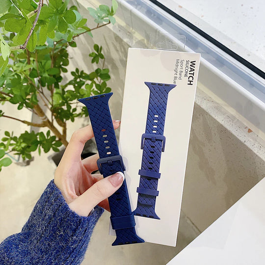 Apple Watch Silicone Strap - Soft Comfortable Rubber Band