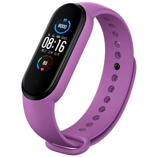 MiSnap Pop-Band: The Silky-Smooth Silicone Strap for Xiaomi Mi Band Legends (3/4/5/6/7)