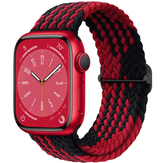 Apple Watch Braided Strap - Soft Elastic Nylon Band