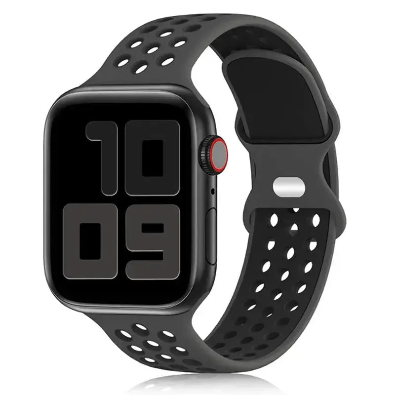 Apple Watch Silicone Band - Soft Breathable Design