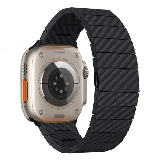 Apple Watch Carbon Fiber Strap - Sturdy, Sleek, Modern