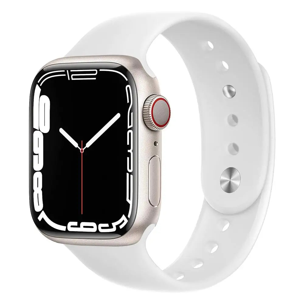 Apple Watch Silicone Strap - Soft Waterproof Comfortable
