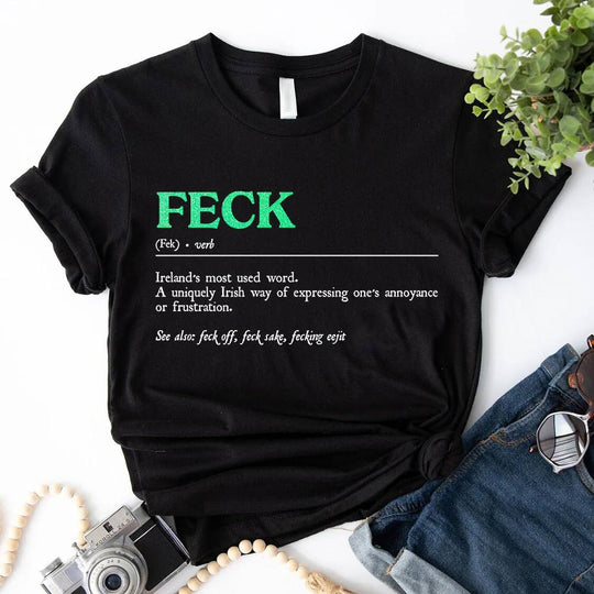 St. Patrick's Feck Definition Tees
