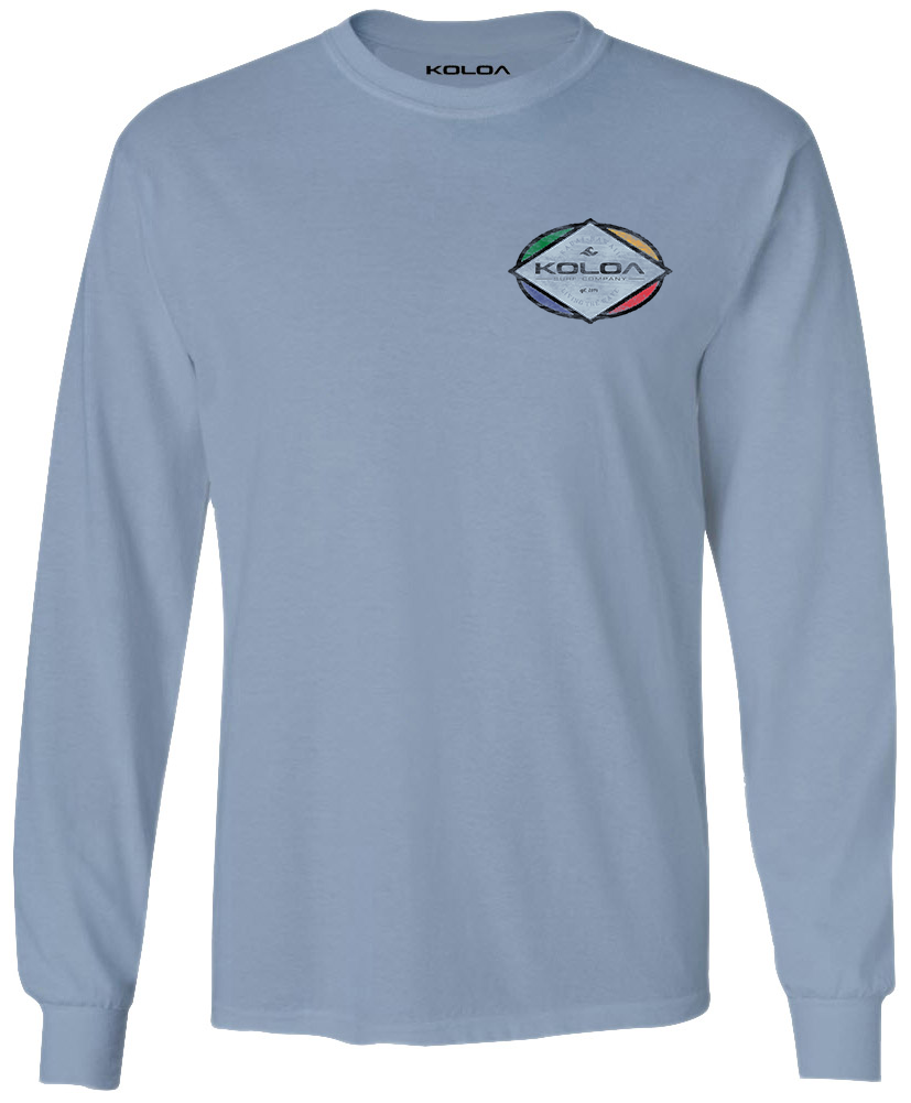 Koloa Colorful Diamond Long Sleeve T-Shirt