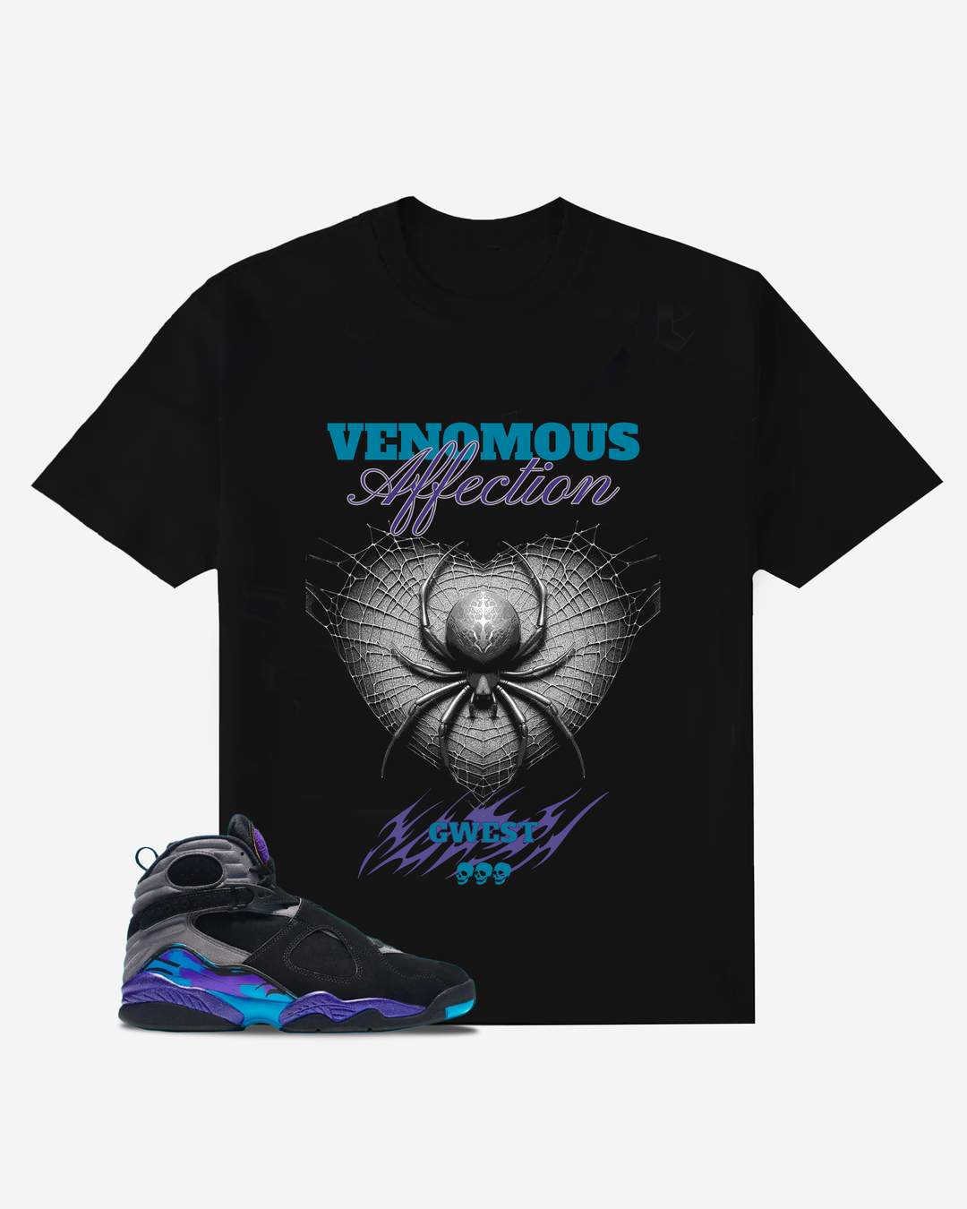 G-West Venomous Oversized T-Shirt Mens