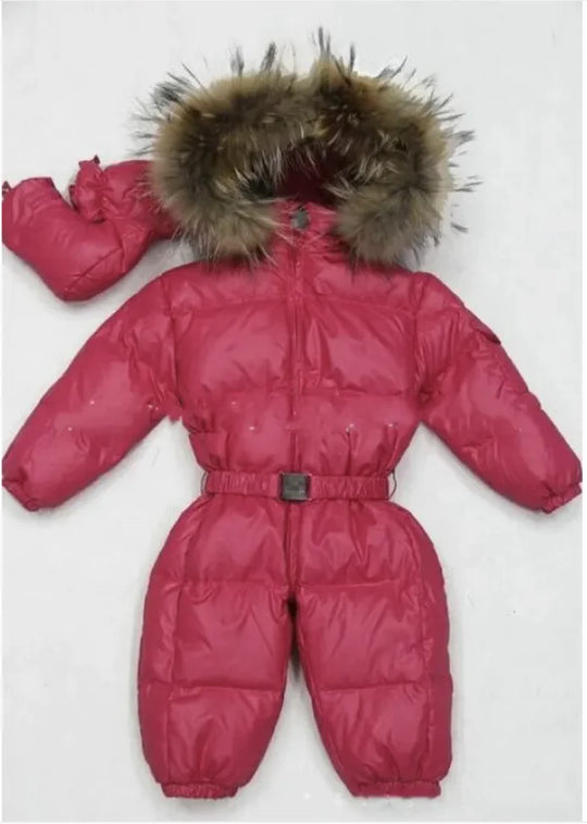 Thickened One-Piece Super Warm Cotton Coat - # GIAA21210002