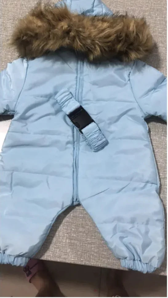 Thickened One-Piece Super Warm Cotton Coat - # GIAA21210002