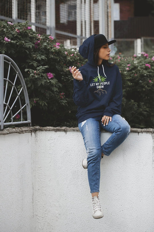 Let My People Grow Weed Hoodies