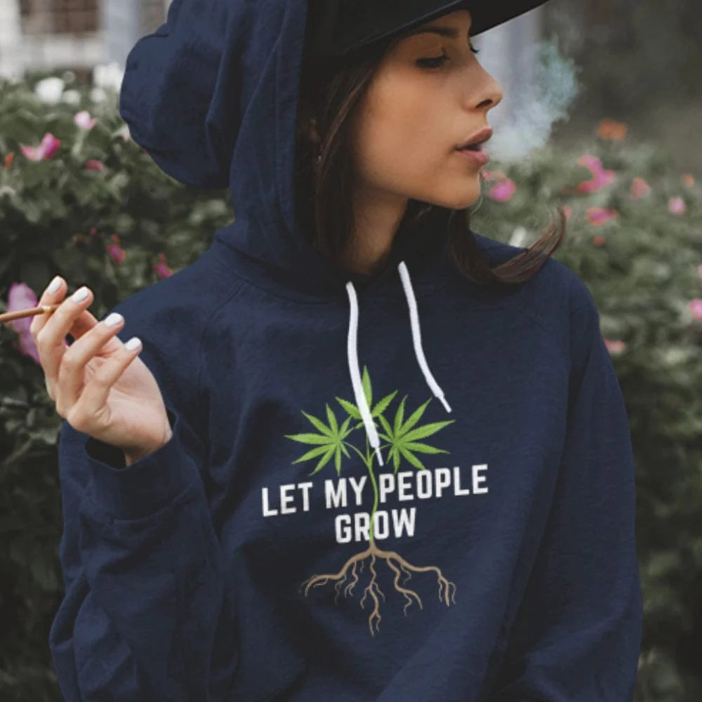 Let My People Grow Weed Hoodies