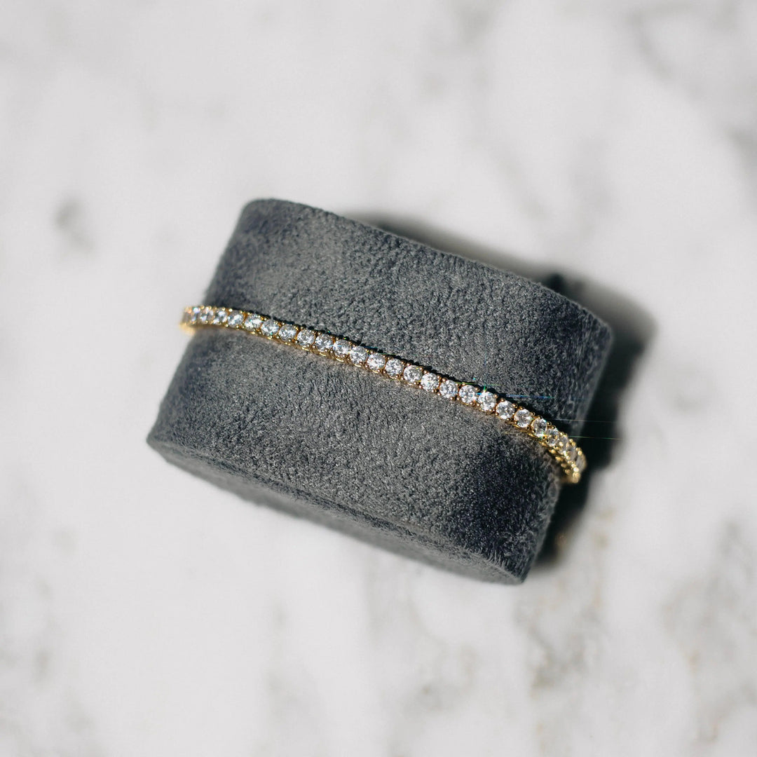 18K Gold Plated Zircon Tennis Bracelet