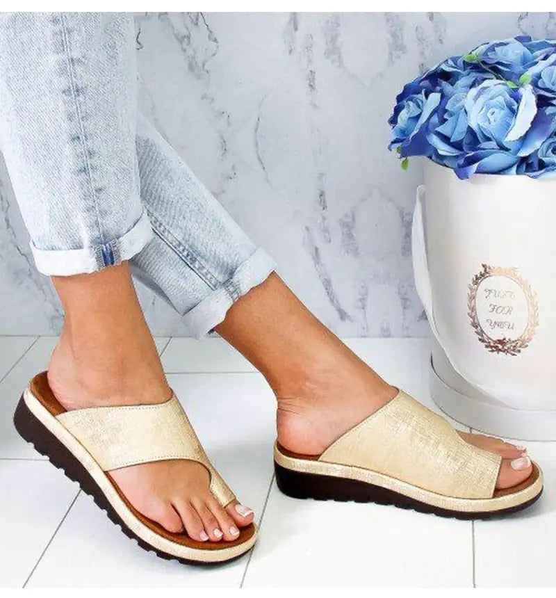 Orthopedic Flat Platform Sandal - # GIAA72510003