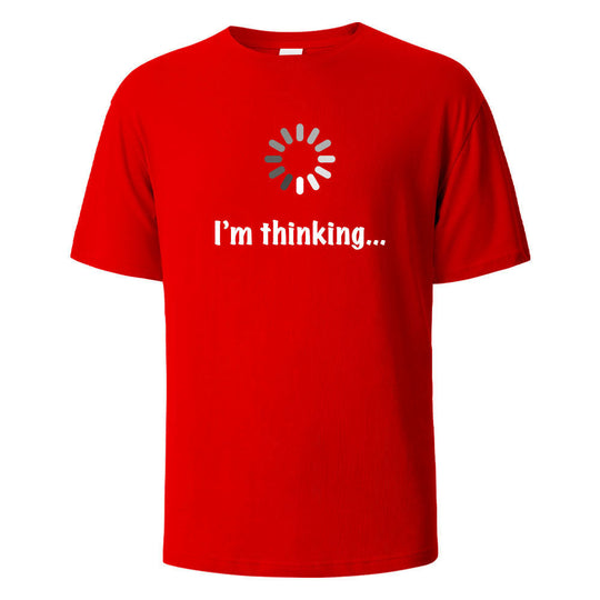 "I'm Thinking" Printed T-shirt for Men