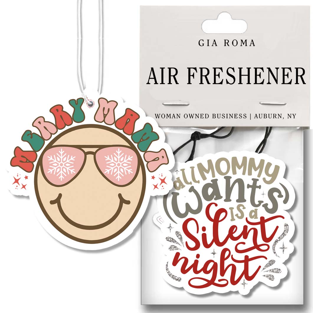 Stressed Blessed Hanging Air Freshener Car Home Office Scented Ornament