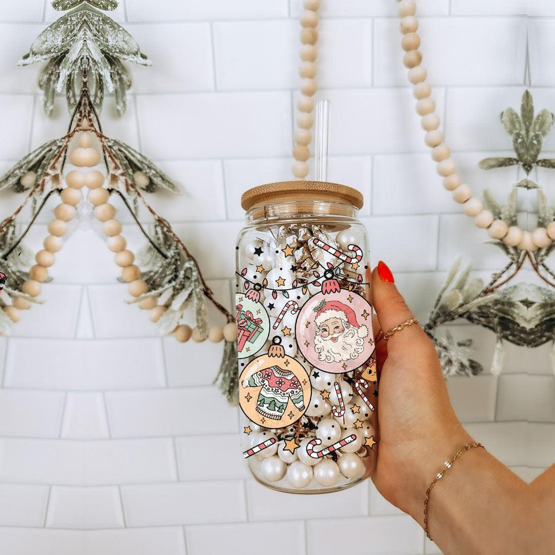 Balls Deep 17oz Christmas Mug Funny Holiday Cup With Ornament Design Humorous Seasonal Drinkware