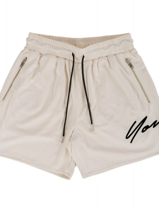 Men's Plus Size Drawstring Shorts
