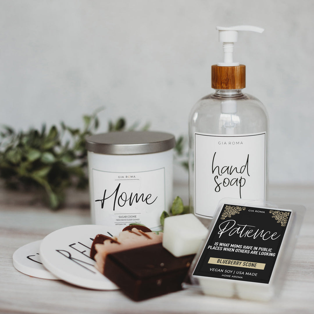 Blueberry Scone Scented Candle Gift Set For Mom Fresh Baked English Quickbread Sweet Tart Aroma