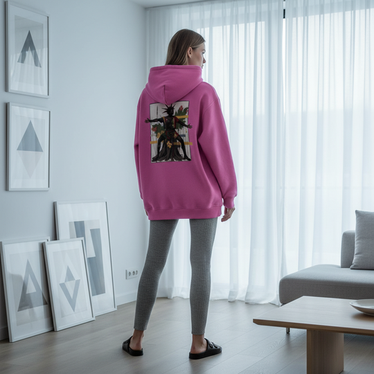 Amaru Khan Stars Sunfade Fleeced Hoodie