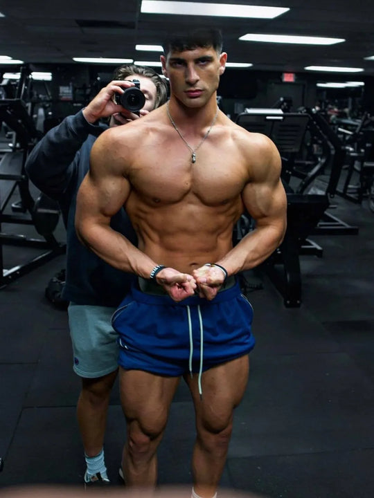 Men's Plus Size Drawstring Shorts