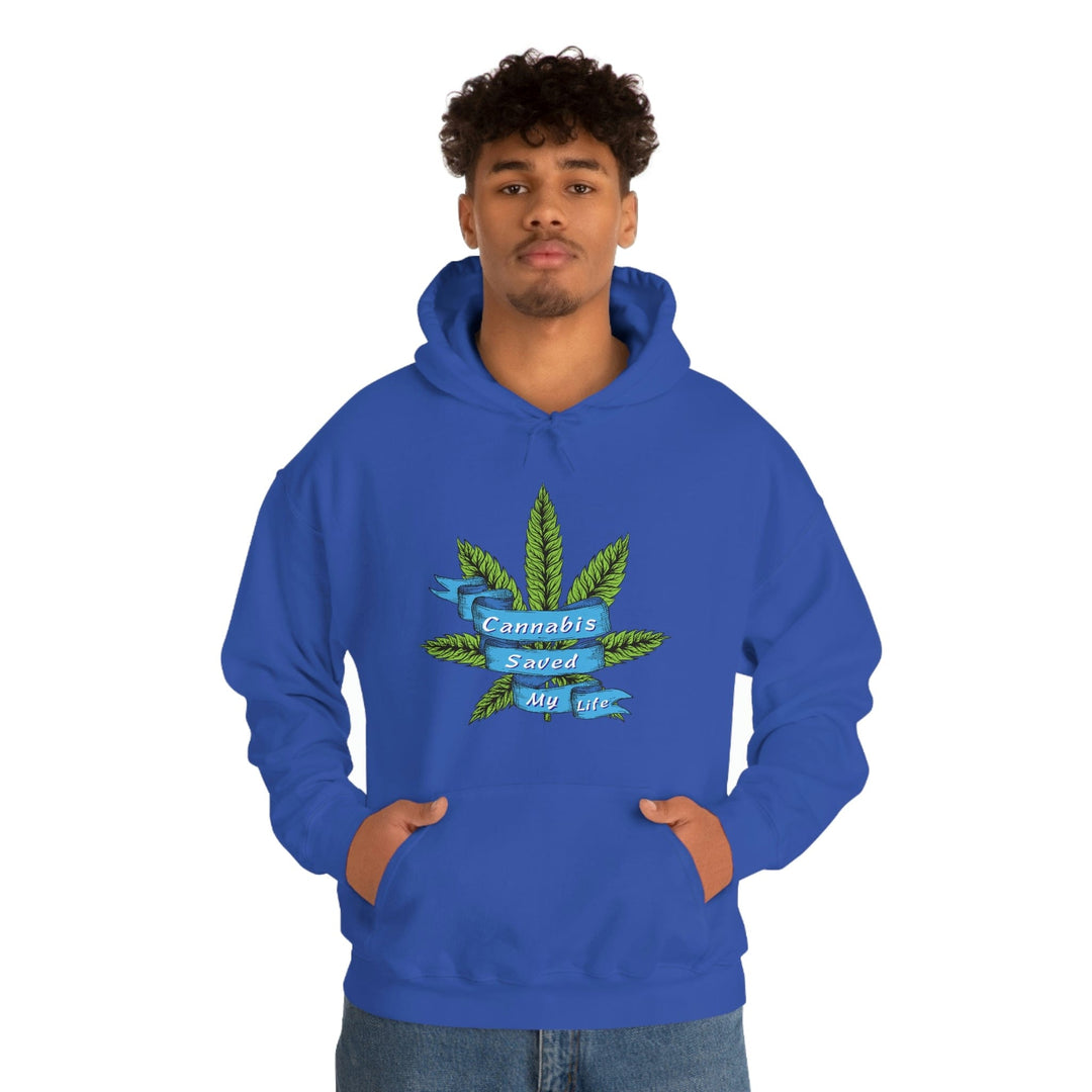Cannabis Saved My Life Marijuana Hoodie