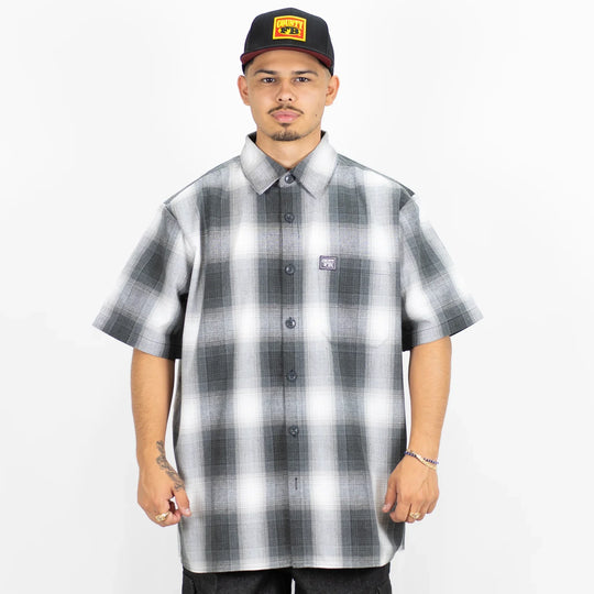 FB County Short Sleeve Checker Flannel Shirt