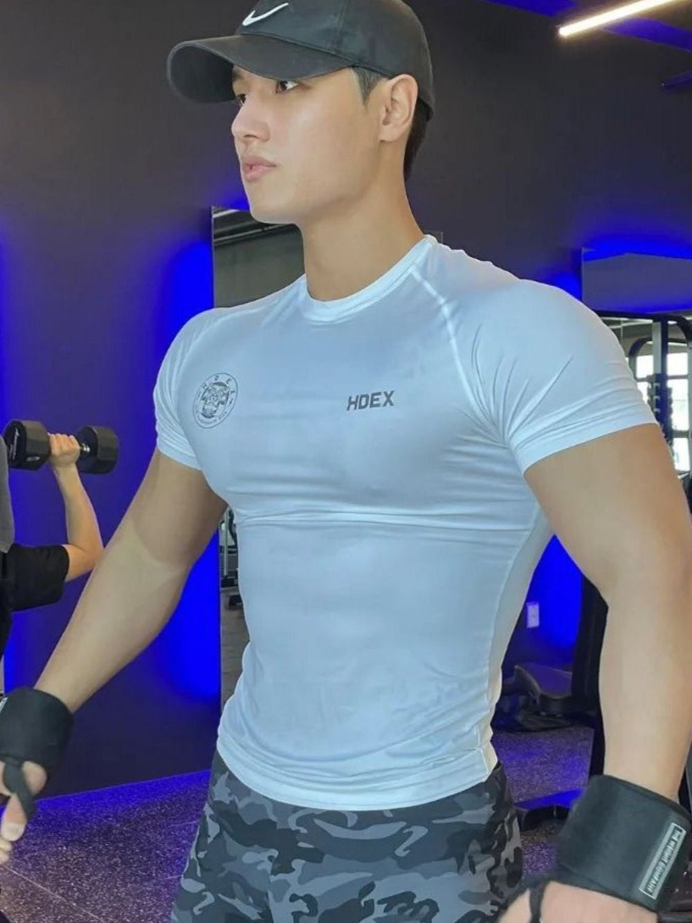 Men's Plus Size Round Neck Short Sleeve T-Shirt