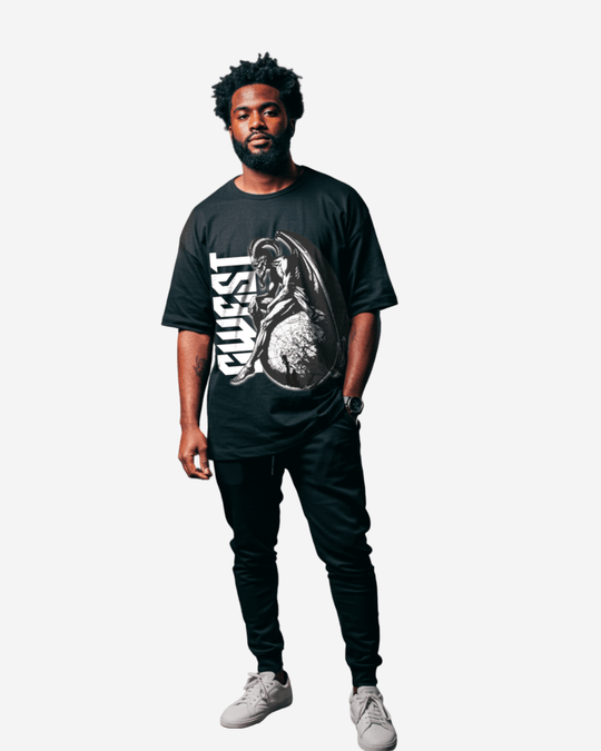 G-West Death Oversized T-Shirt Mens