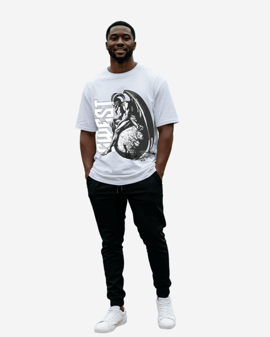 G-West Death Oversized T-Shirt Mens