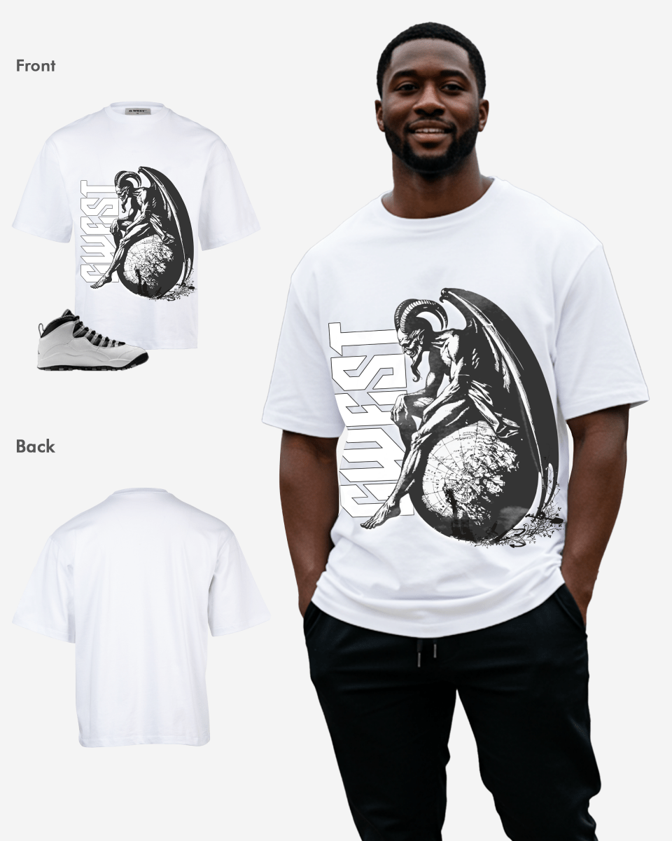 G-West Death Oversized T-Shirt Mens