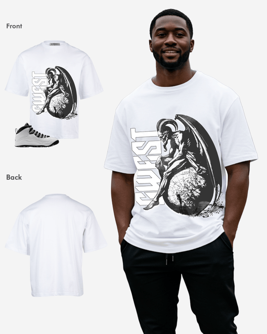 G-West Death Oversized T-Shirt Mens