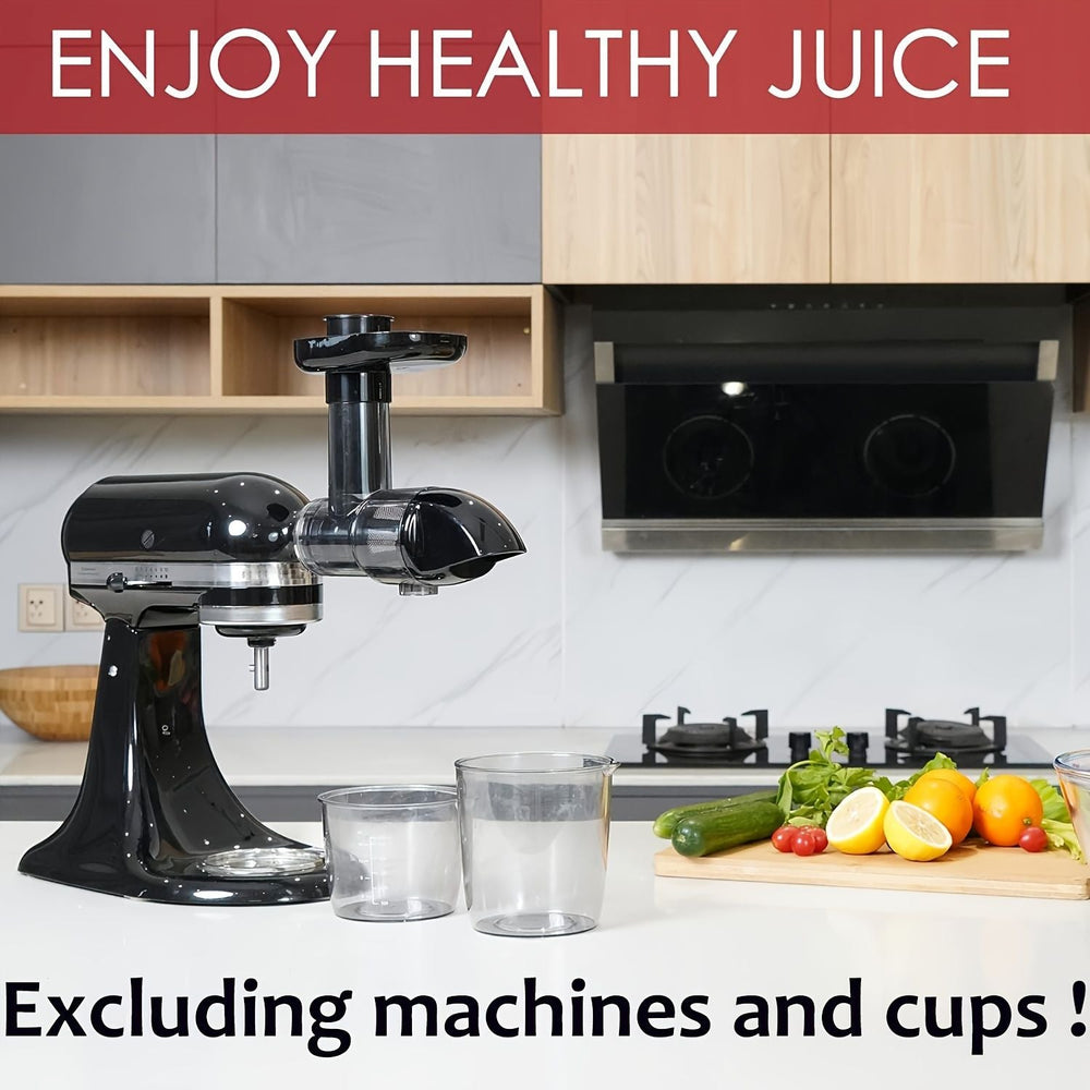 Juicer Attachments, Juicers, Cold Press Juicer Parts (excluding machines and cups) for all models of KitchenTreasure Stand Mixers. Compatible with all KitchenTreasure desktop blenders and Mixables
