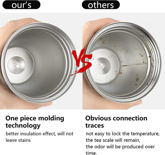 12 oz Stainless Steel Vacuum Insulated Tumbler - Coffee Travel Mug Spill Proof with Lid - T hermos Cup for Keep Hot/Ice Coffee; Tea and Beer