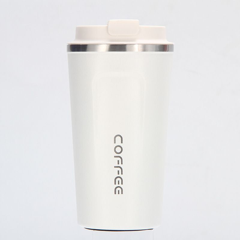 12 oz Stainless Steel Vacuum Insulated Tumbler - Coffee Travel Mug Spill Proof with Lid - T hermos Cup for Keep Hot/Ice Coffee; Tea and Beer