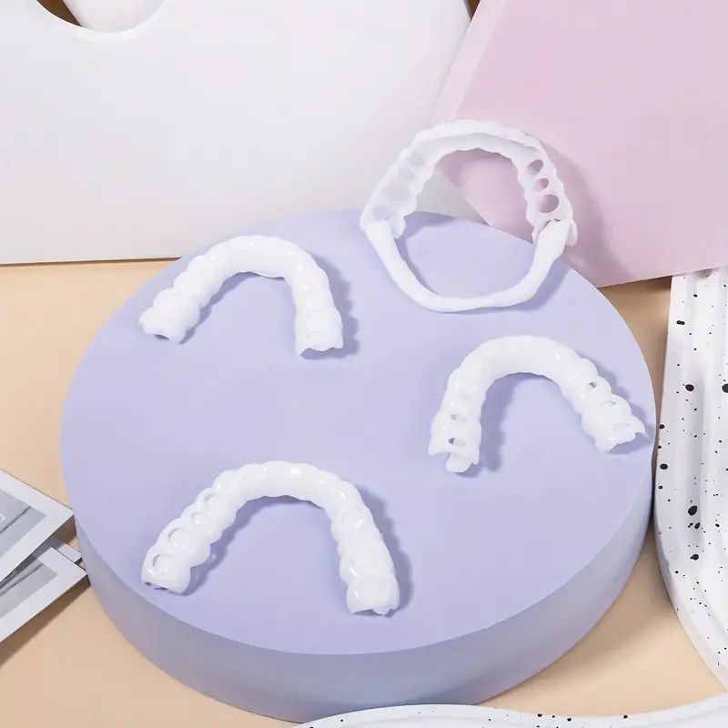 "Invisible Teeth Aligners - Soft Silicone Orthodontic Mouthguards with Storage Case"