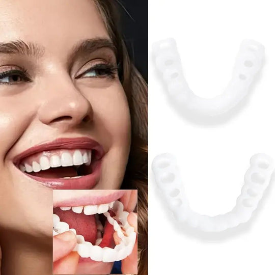 "2Pac Silicone Orthodontic Mouthguards - Adjustable Teeth Aligners for Men/Women - Christmas Gift"