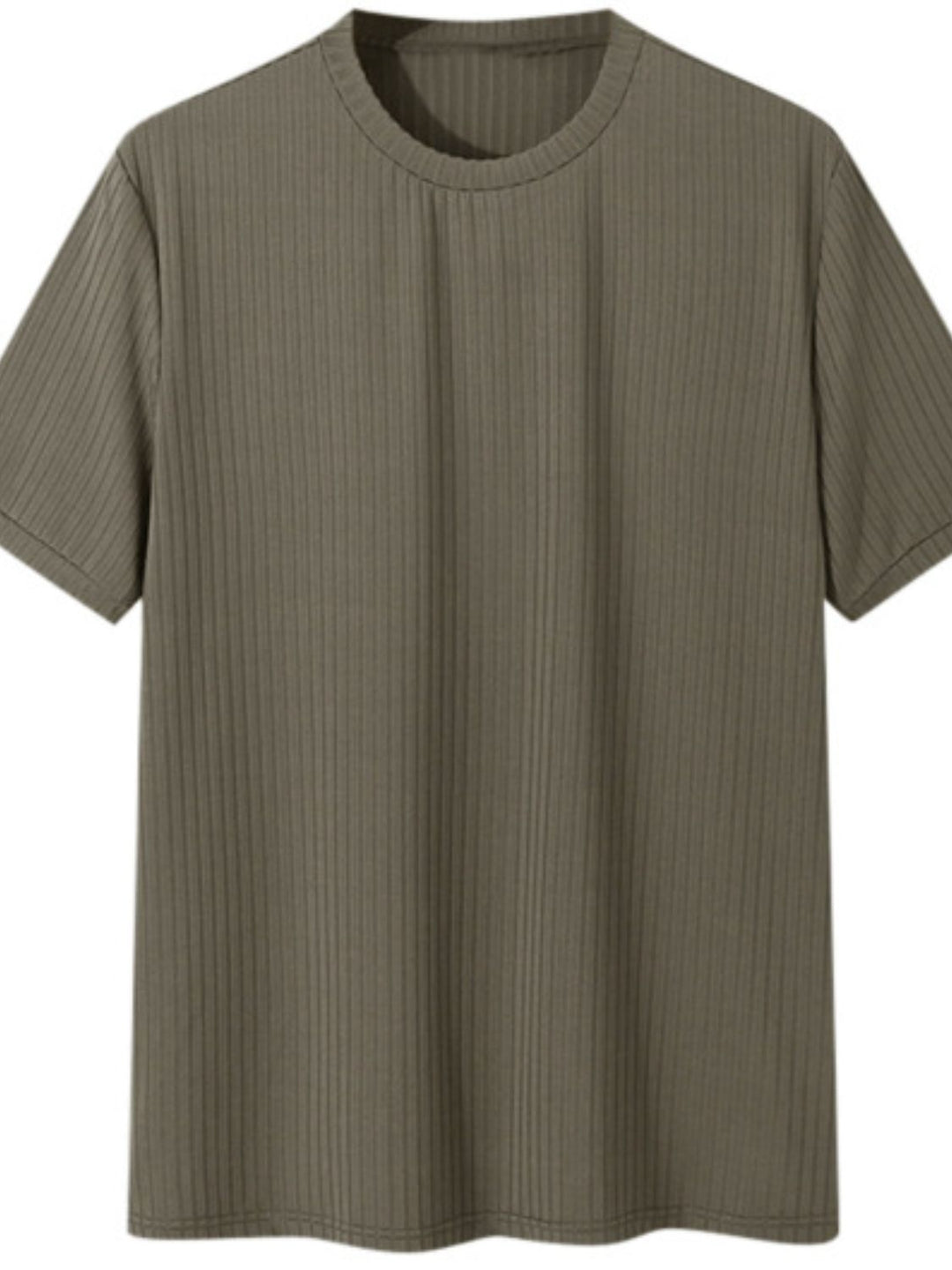 Men's Full Size Round Neck Short Sleeve T-Shirt Plus Size