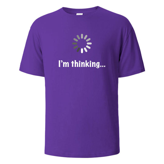 "I'm Thinking" Printed T-shirt for Men
