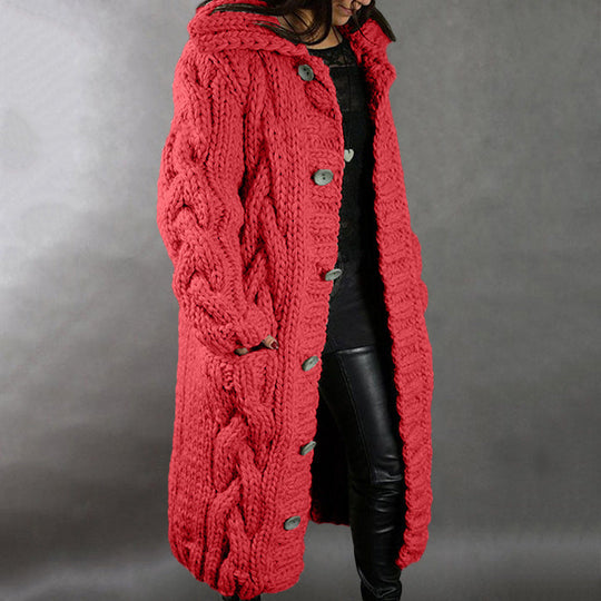 Women's Cardigan Plus Size Sweater Coat