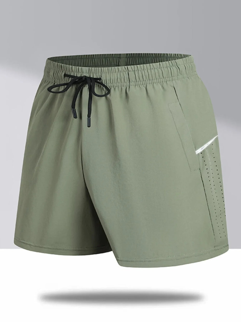 Men's Plus Size Drawstring Shorts