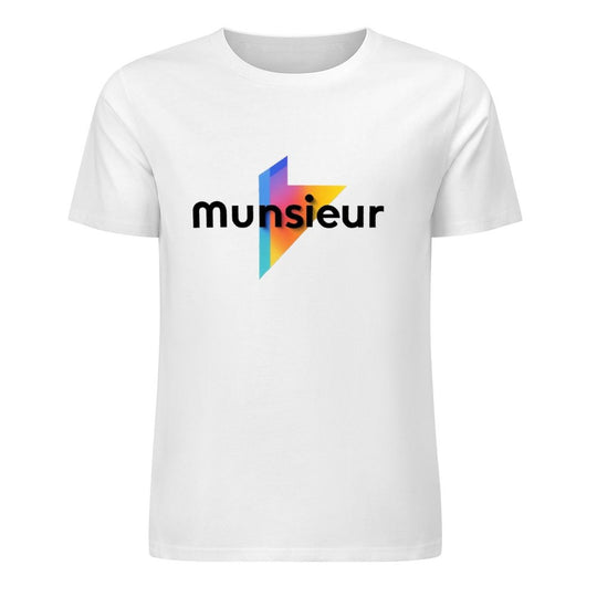 Cool Munsieur graphic Tee Cotton Men's breathable