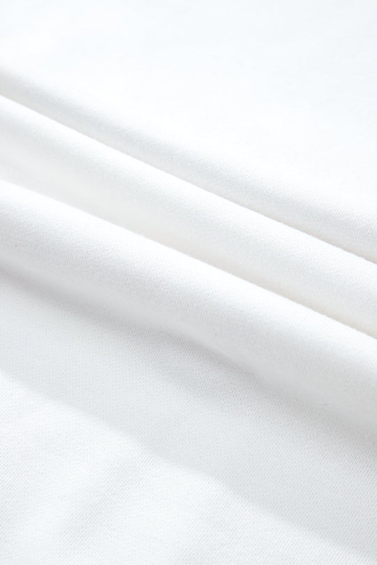 GAME DAY Tinsel Drop Shoulder Sweatshirt