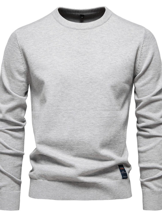Men's Round Neck Long Sleeve Sweater